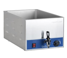 Bain Marie, single with drain taps, 6A,