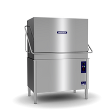 Washtech PW3 Pass Through Dishwasher, Wide body, Twin wash pumps, High Perf., 3Ø, 3 cycles,