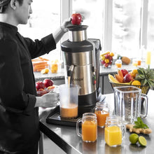 Auto Centrifugal Juicer, 1000W, 79mmØ feed, 160 kg/h, 7.2 lt container