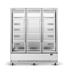 SKOPE-BME1500N-A 3 glass door Upright chiller, bottom unit, white,R290,Connect,