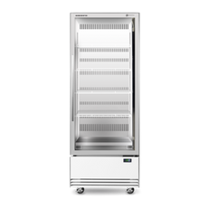 SKOPE-BME0600N-A 1 glass door Upright chiller, bottom unit, white,R290,Connect,