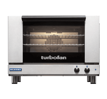 Turbofan Convection Oven, 3 tray-(460w x 660d, 85mm spacing), 20A, bi-rev fan.