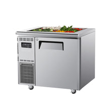 TurboAir Salad Prep Bench Buffet, 8 pans, 213lt, 1 solid door, 900 x700 x978h