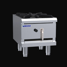 Freestanding Single stock pot boiler, duckbill burner, air cooled, 90MJ, 450wide