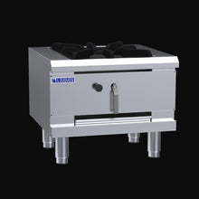 Freestanding Single stock pot boiler, duckbill burner, air cooled, 90MJ, 600wide