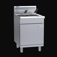 Fryer, Single S/steel V-Pan, 3 Baskets, 25lt, 120mJ/hr, 600mm wide