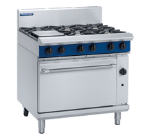 6 Burner Static Oven Gas G506D/C/B/A, 900mm wide