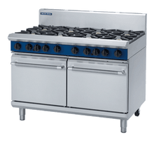 8 Burner Double Static Oven Gas G528D/C/B/A, 1200mm wide