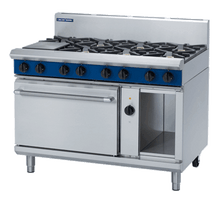 8 Burner Convection Oven Elec. GE58D/C/B/A, 1200mm wide