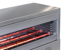Roband Grill Max Toaster, 8 slice, glass element, top and bottom heat, 10amp