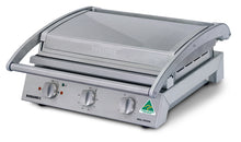 Grill Station, 8 slice, smooth plates, 15amp