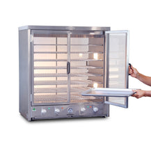 Roband Heat 'n' Hold Food Warmer Swing Doors