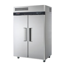 TurboAir Double GN solid doors S/S Fridge, 1215 lt, 1260wx850dx1926h