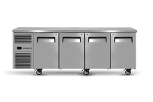SKOPE Reflex Underbench chiller 4 solid doors, R290,Connect,2210 x700 x855h