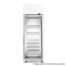 SKOPE-SKT650N-A 1 glass door Upright chiller,S/Steel, R290,Connect, 740mm wide
