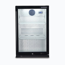 Back Bar Chiller, 118lt, one glass door, LED's, 555w x 520d x 870h