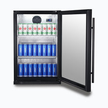 Back Bar Chiller, 118lt, one glass door, LED's, 555w x 520d x 870h