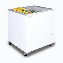 Chest Freezer, Flat top Glass, 191L, 719mm wide