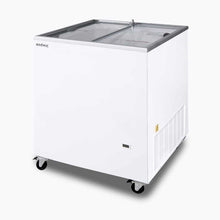 Chest Freezer, Flat top Glass, 191L, 719mm wide