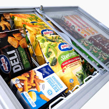 Chest Freezer, Flat top Glass, 296L, 1009mm wide