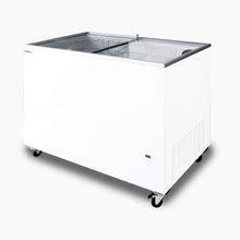 Chest Freezer, Flat top Glass, 401L, 1298mm wide