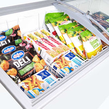 Chest Freezer, Angled top Curved Glass Lid , 427L, 1548mm wide