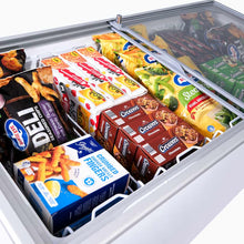 Chest Freezer, Flat top Glass, 492L, 1548mm wide