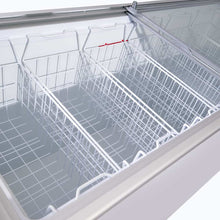 Chest Freezer, Flat top Glass, 492L, 1548mm wide