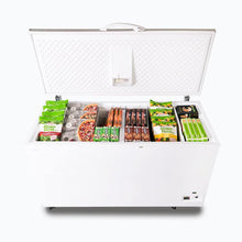 Chest Freezer, S/S solid top, 492L,1550mm wide