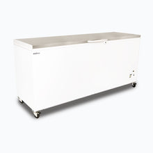 Chest Freezer, S/S solid top, 675L, 2055mm wide