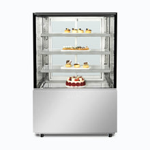 Cake/Food Display, 3 shelves + base, 900w x 700d x 1300h, 328lt
