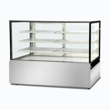 Cake/Food Display, 3 shelves + base, 1800w x 700d x 1300h, 674lt