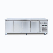 Under Counter freezer cabinet, 4 solid doors,2230 x 700 x 860h