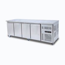 Under Counter freezer cabinet, 4 solid doors,2230 x 700 x 860h