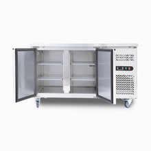 Under Counter chiller cabinet, 2 solid doors,1360 x700 x850