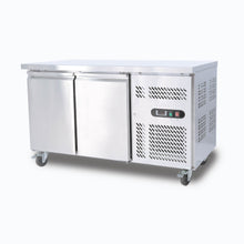 Under Counter chiller cabinet, 2 solid doors,1360 x700 x850