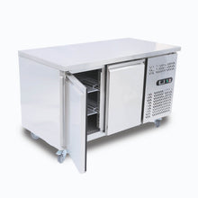 Under Counter chiller cabinet, 2 solid doors,1360 x700 x850