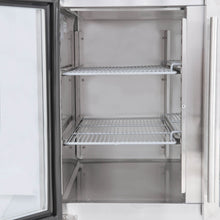 Under Counter chiller cabinet, 3 glass doors,1795 x700 x850