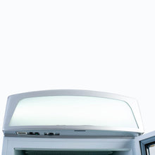 Glass door Freezer, 440 litres, static, light box
