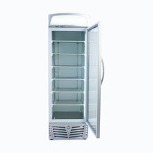 Glass door Freezer, 440 litres, static, light box