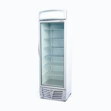 Glass door Freezer, 440 litres, static, light box
