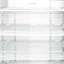 Double glass door upright Freezer, 976litres, fan assisted@32°, LED Eco, 1260wx760dx2060h