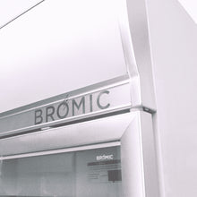 Chiller 2 x Glass doors, white, 976lt(gross), fan forced, LED's, 1260w x760x2060mm