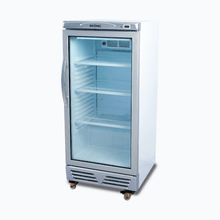 Glass single door Merchandiser, 215litres,