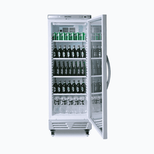 Glass single door Merchandiser, 290litres, LED, ECO
