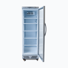 Glass single door Merchandiser, LED lights, 372litres,