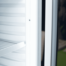 Glass single door Merchandiser, LED lights, 372litres, display light box