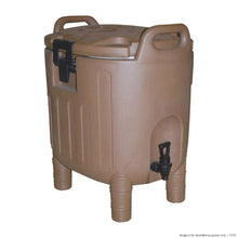 Insulated Beverage Dispenser with spigot, 35 litre. 500x400x580h