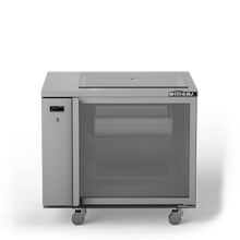 Glass Chiller, 1 glass door, remote, shelves model, S/S int & ext, 766mm