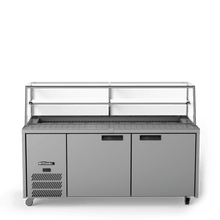 Refrigerated sandwich counter 2 door, 1800mm wide